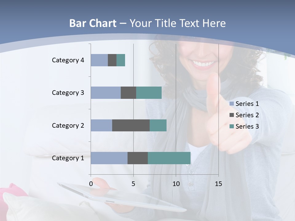 To Go Stud Girl PowerPoint Template