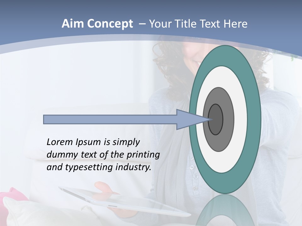 To Go Stud Girl PowerPoint Template