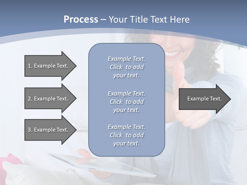 To Go Stud Girl PowerPoint Template