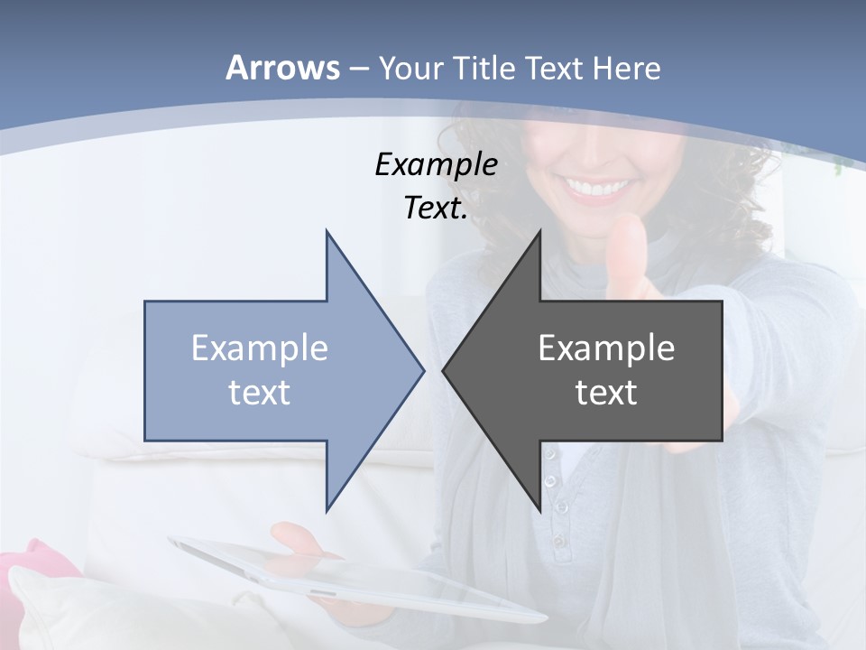 To Go Stud Girl PowerPoint Template