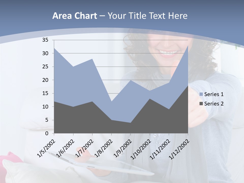 To Go Stud Girl PowerPoint Template