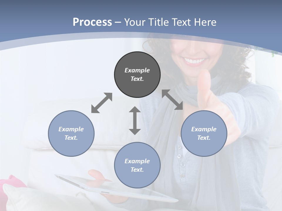 To Go Stud Girl PowerPoint Template