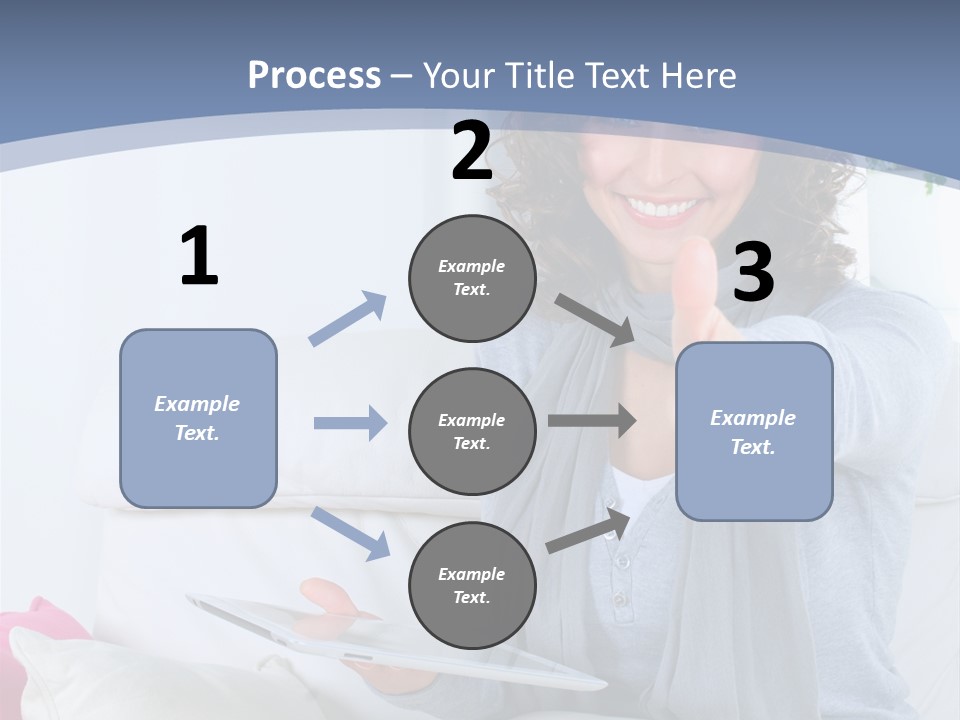 To Go Stud Girl PowerPoint Template