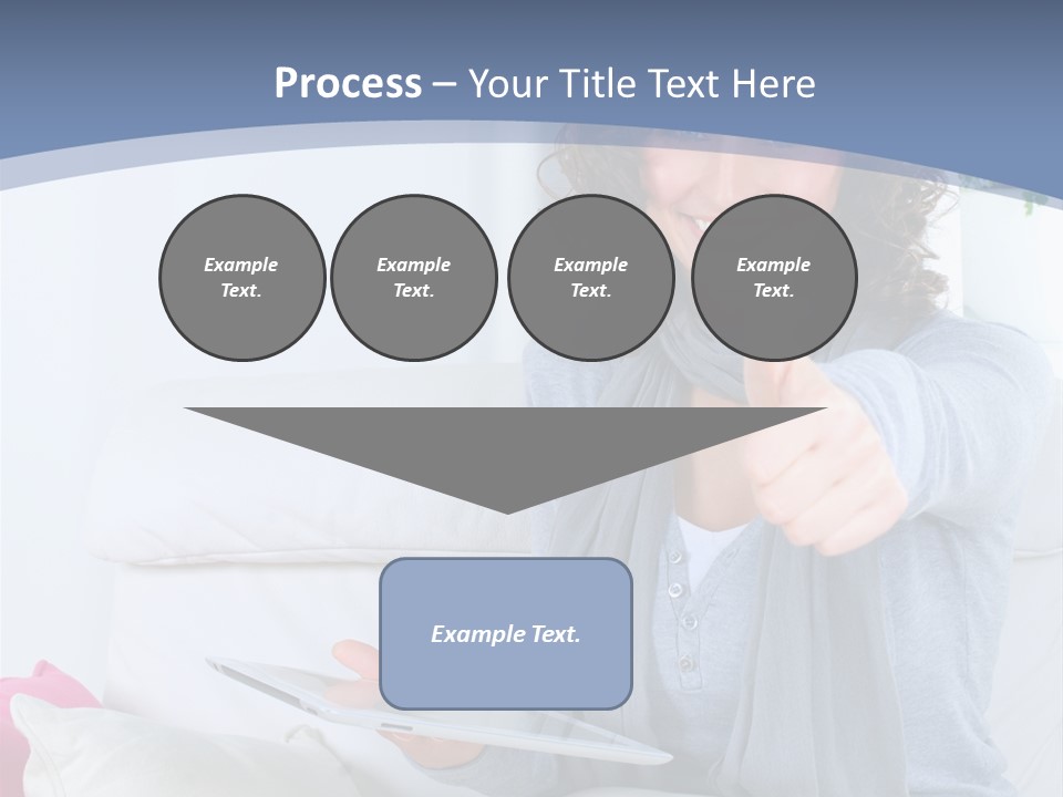 To Go Stud Girl PowerPoint Template