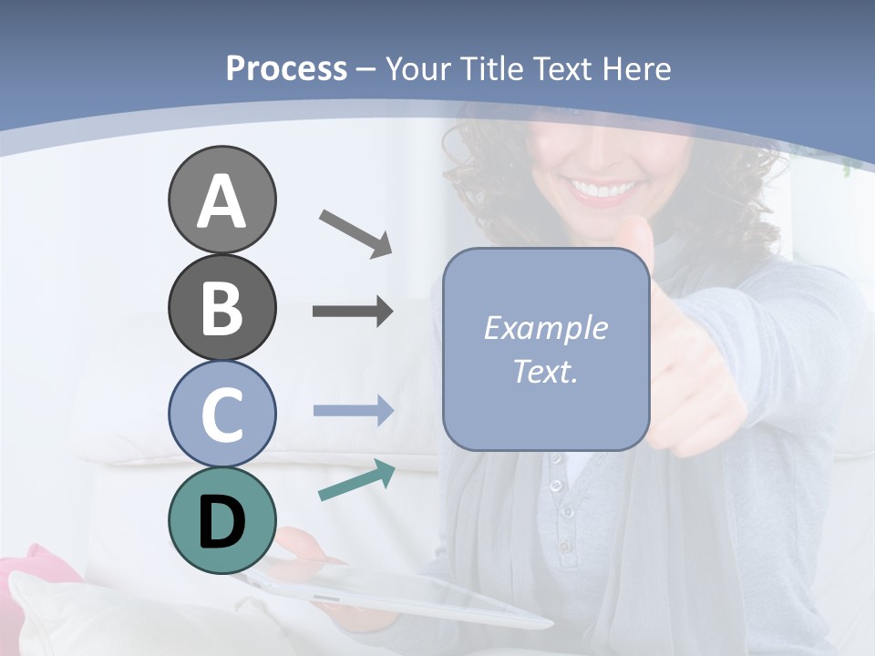 To Go Stud Girl PowerPoint Template