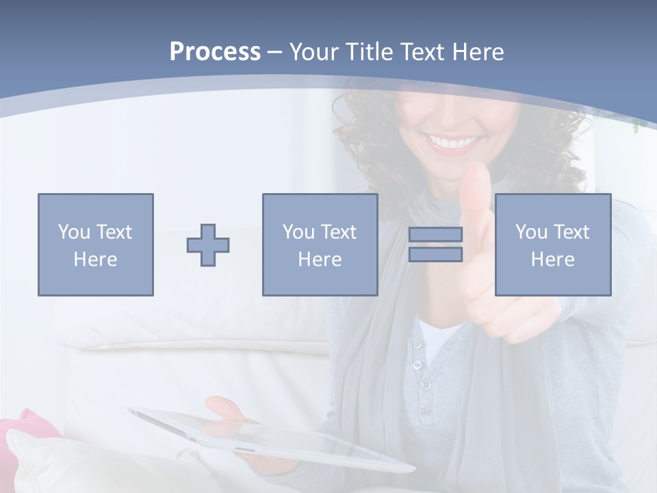 To Go Stud Girl PowerPoint Template