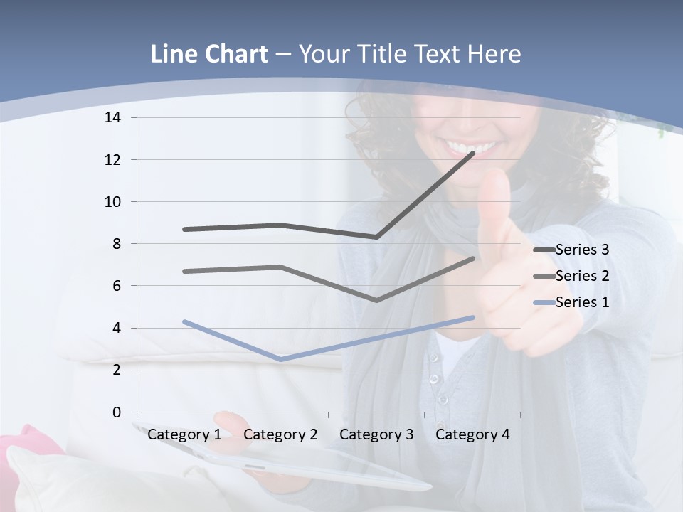 To Go Stud Girl PowerPoint Template