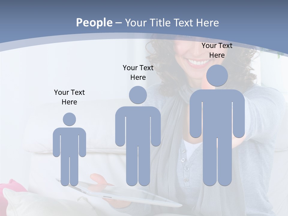 To Go Stud Girl PowerPoint Template