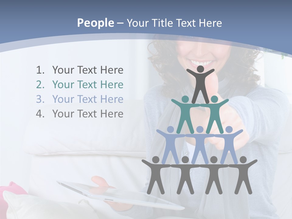 To Go Stud Girl PowerPoint Template