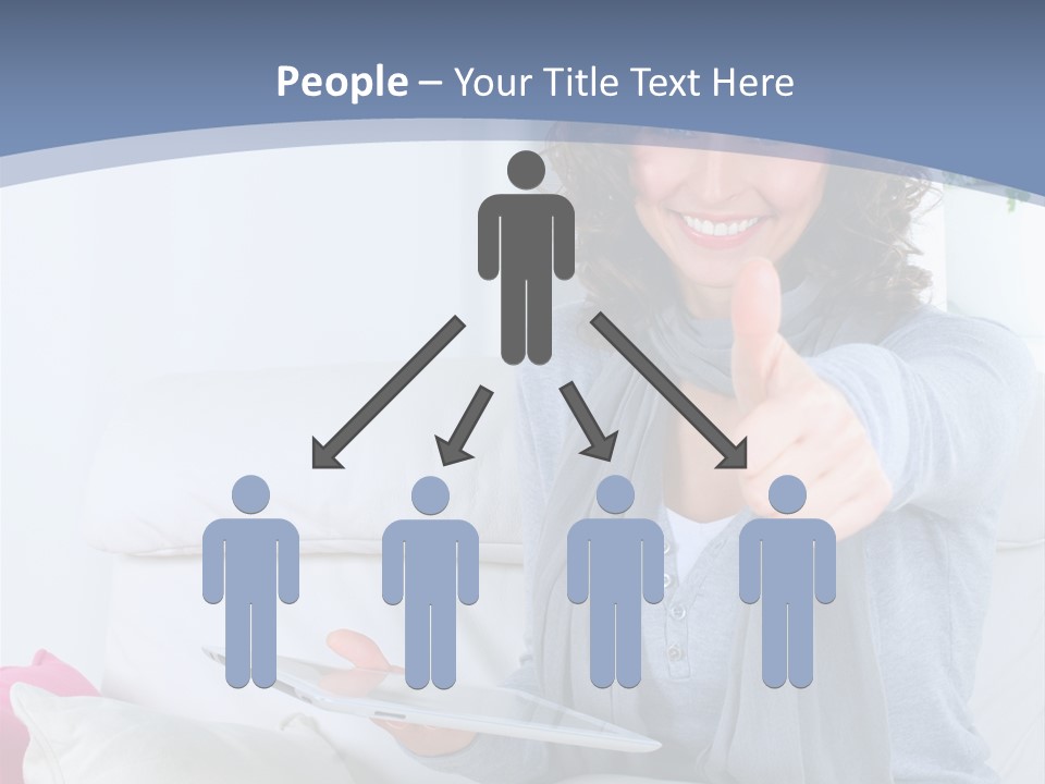 To Go Stud Girl PowerPoint Template