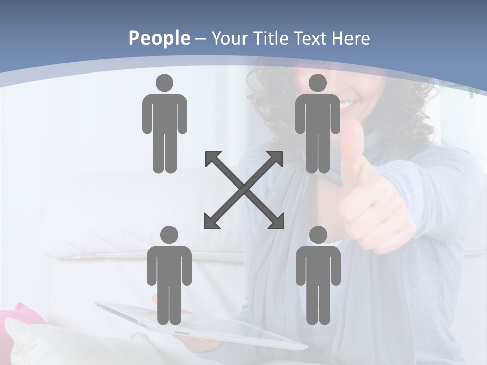 To Go Stud Girl PowerPoint Template