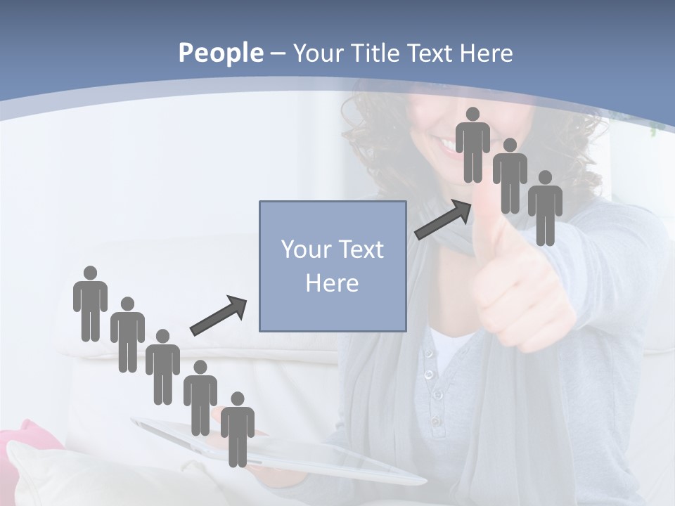 To Go Stud Girl PowerPoint Template