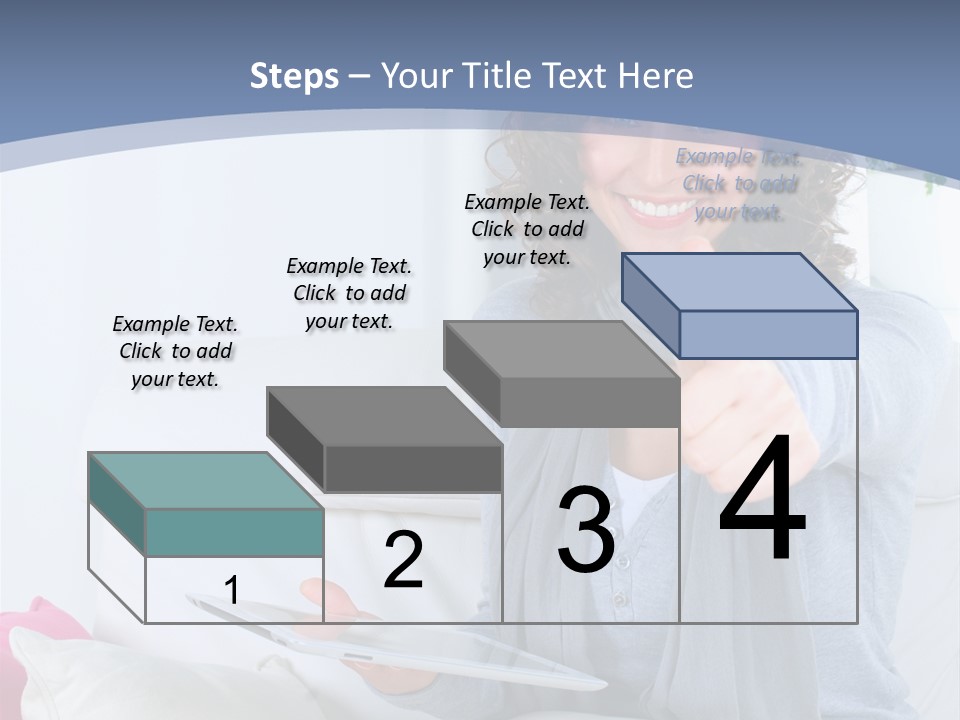 To Go Stud Girl PowerPoint Template