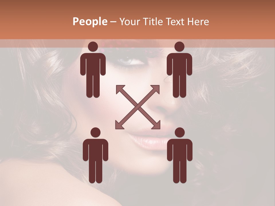 People Wellness Wave PowerPoint Template