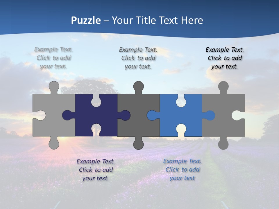 Fall Landscape Foliage PowerPoint Template