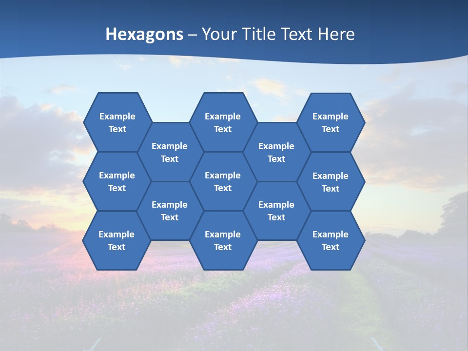 Fall Landscape Foliage PowerPoint Template