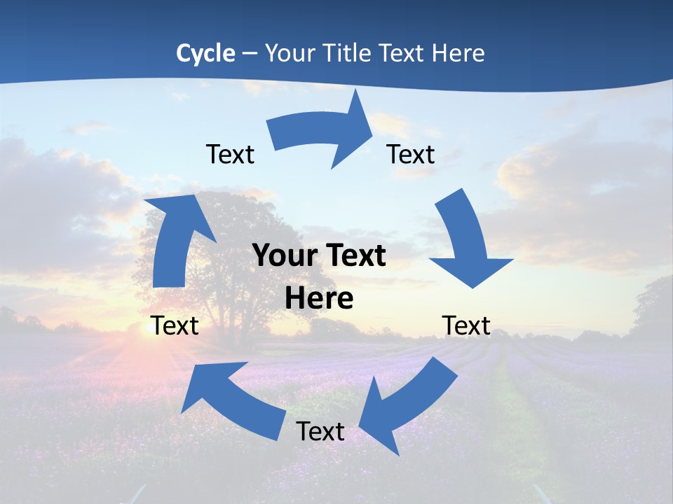 Fall Landscape Foliage PowerPoint Template