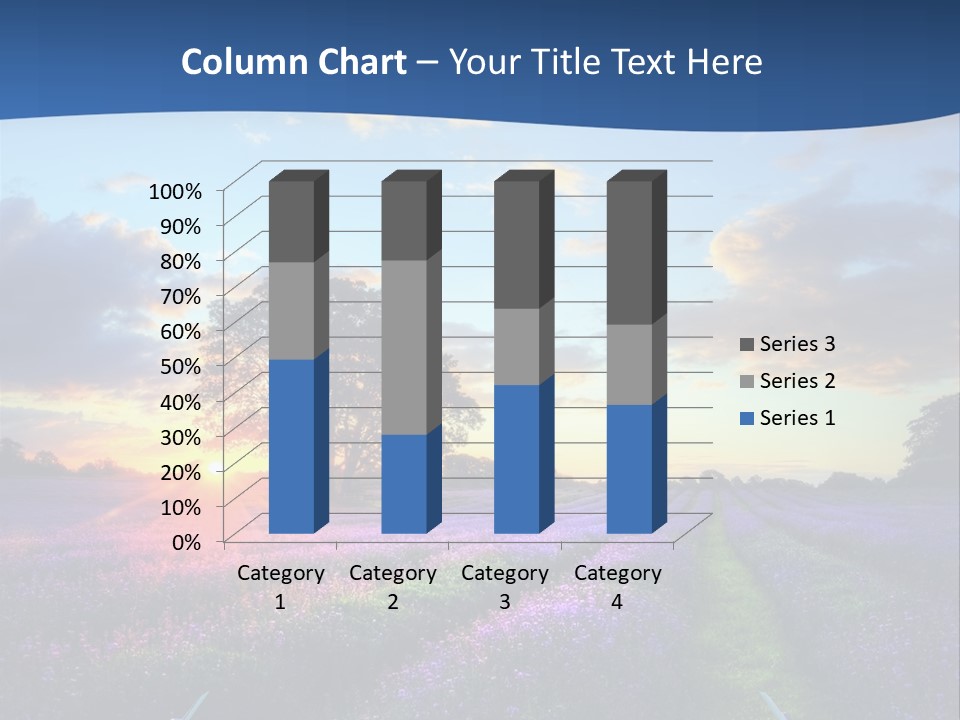 Fall Landscape Foliage PowerPoint Template