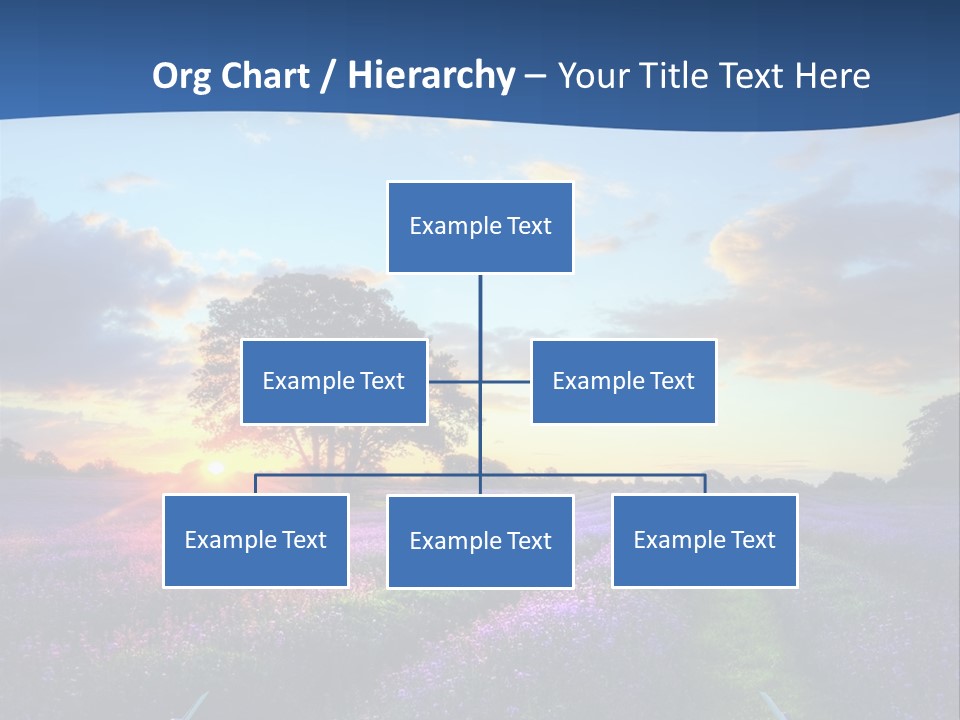 Fall Landscape Foliage PowerPoint Template