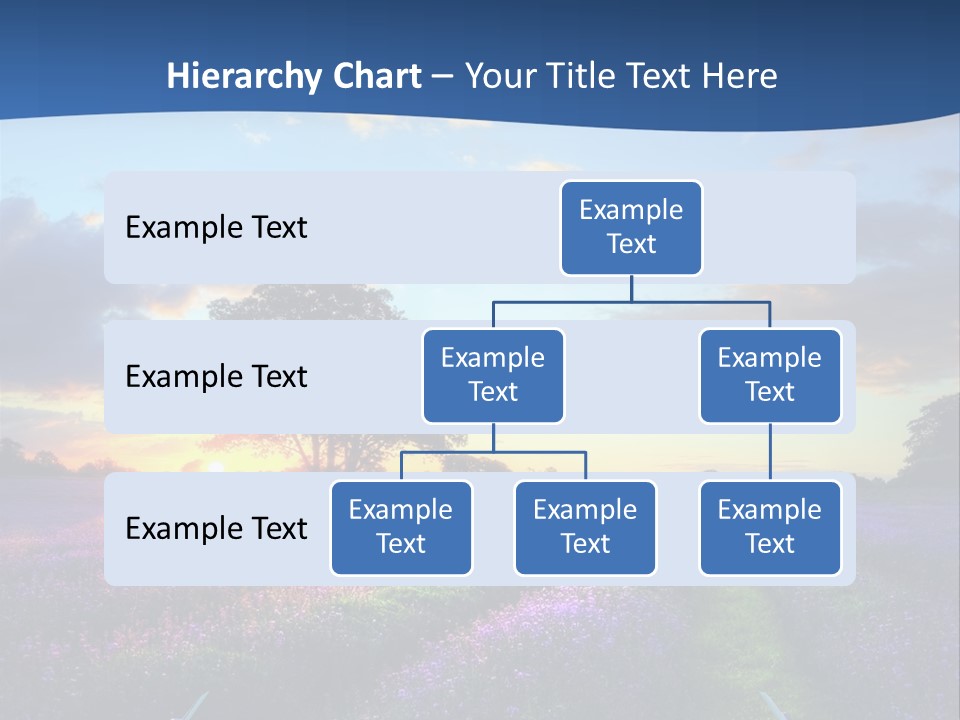 Fall Landscape Foliage PowerPoint Template