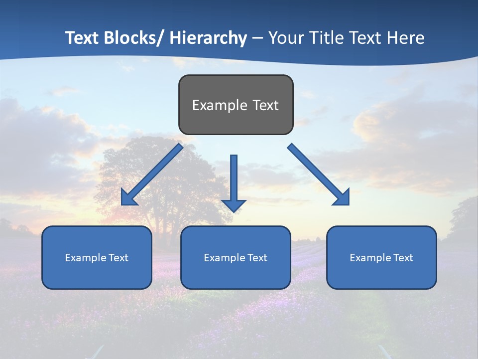Fall Landscape Foliage PowerPoint Template
