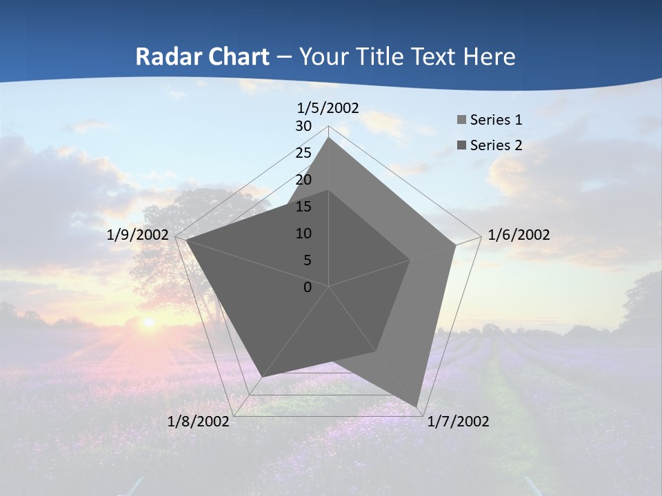 Fall Landscape Foliage PowerPoint Template