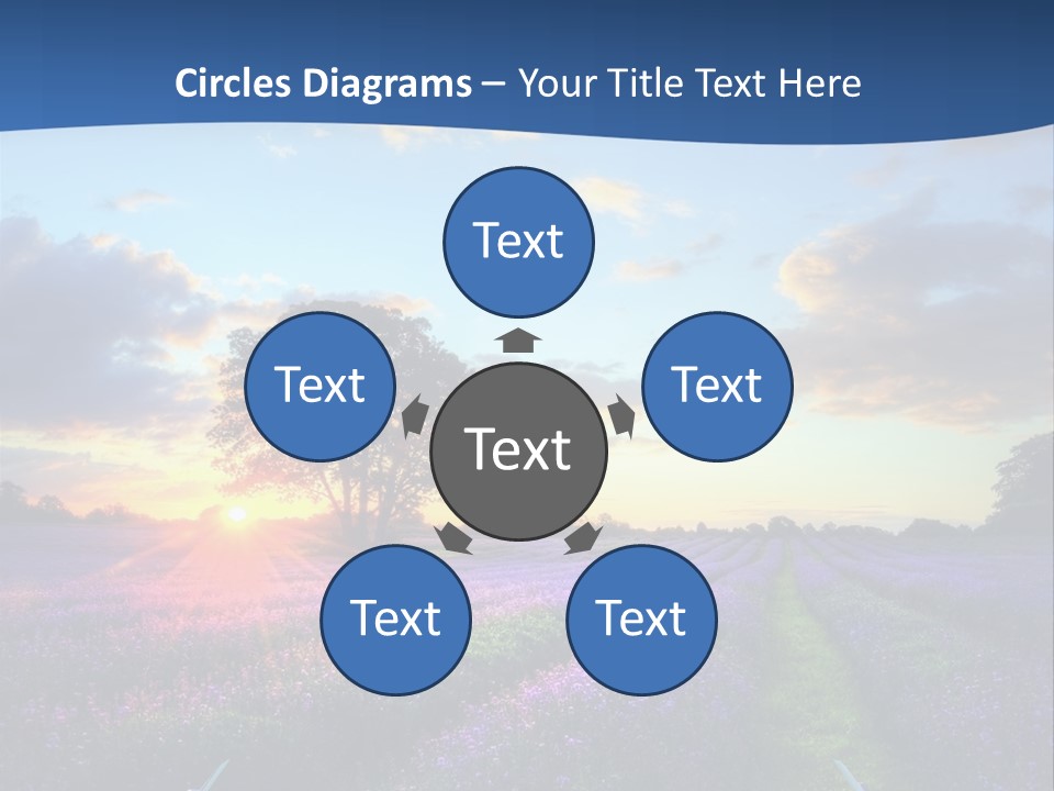 Fall Landscape Foliage PowerPoint Template