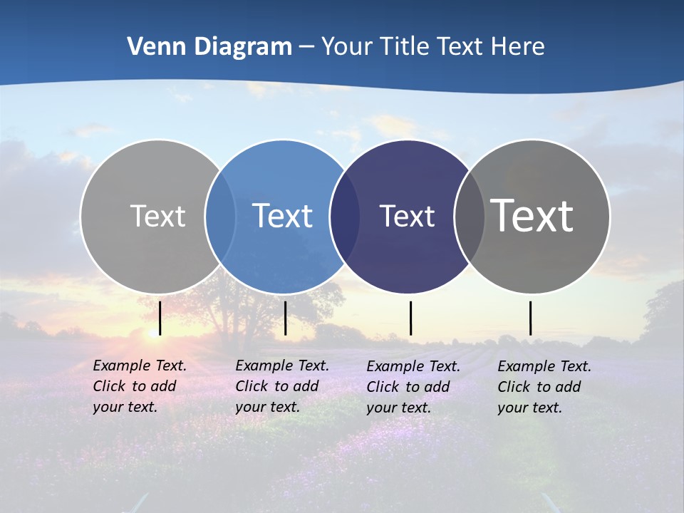 Fall Landscape Foliage PowerPoint Template