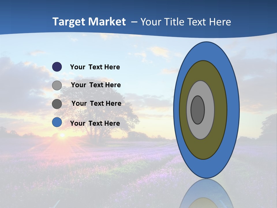 Fall Landscape Foliage PowerPoint Template