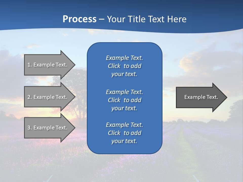 Fall Landscape Foliage PowerPoint Template