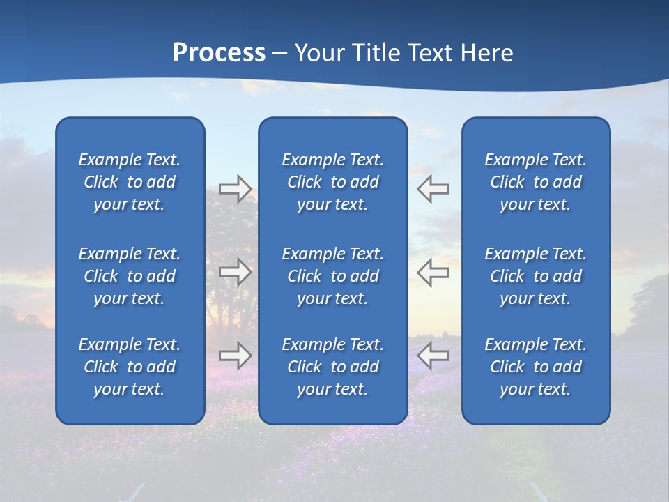 Fall Landscape Foliage PowerPoint Template