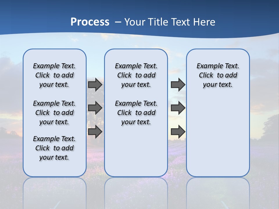 Fall Landscape Foliage PowerPoint Template