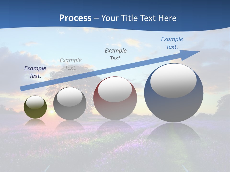 Fall Landscape Foliage PowerPoint Template