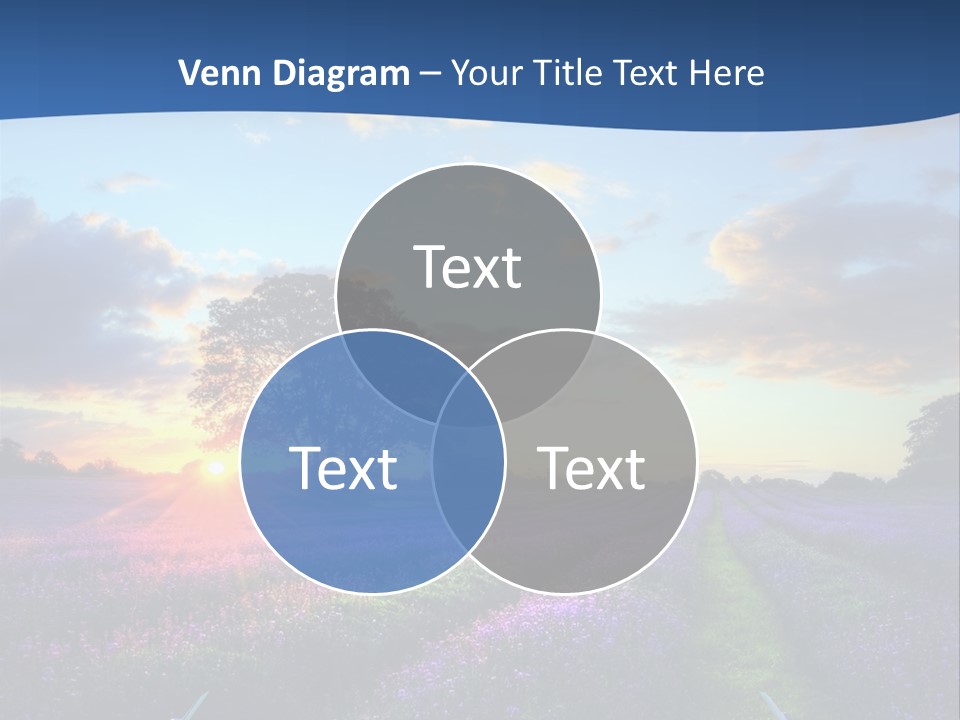Fall Landscape Foliage PowerPoint Template