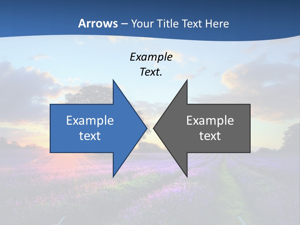 Fall Landscape Foliage PowerPoint Template