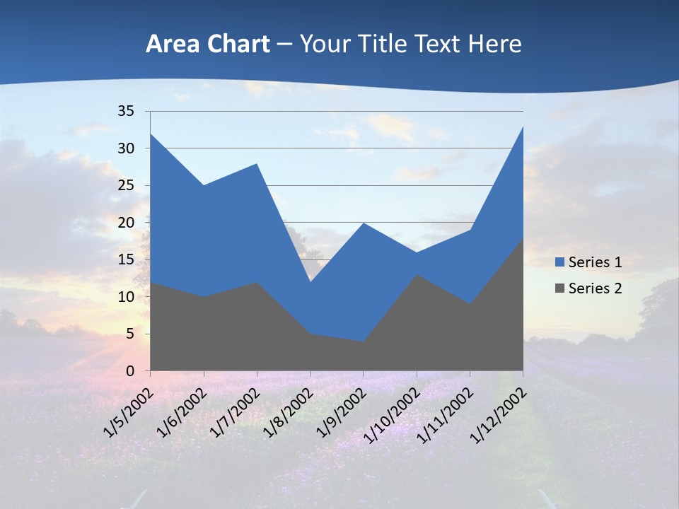 Fall Landscape Foliage PowerPoint Template