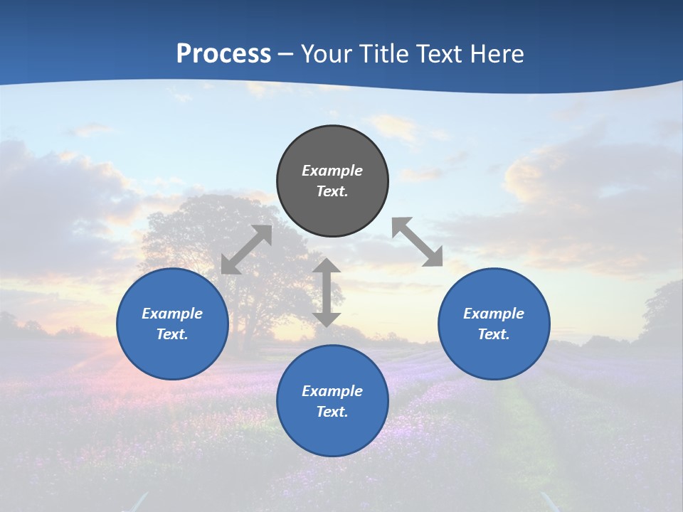 Fall Landscape Foliage PowerPoint Template