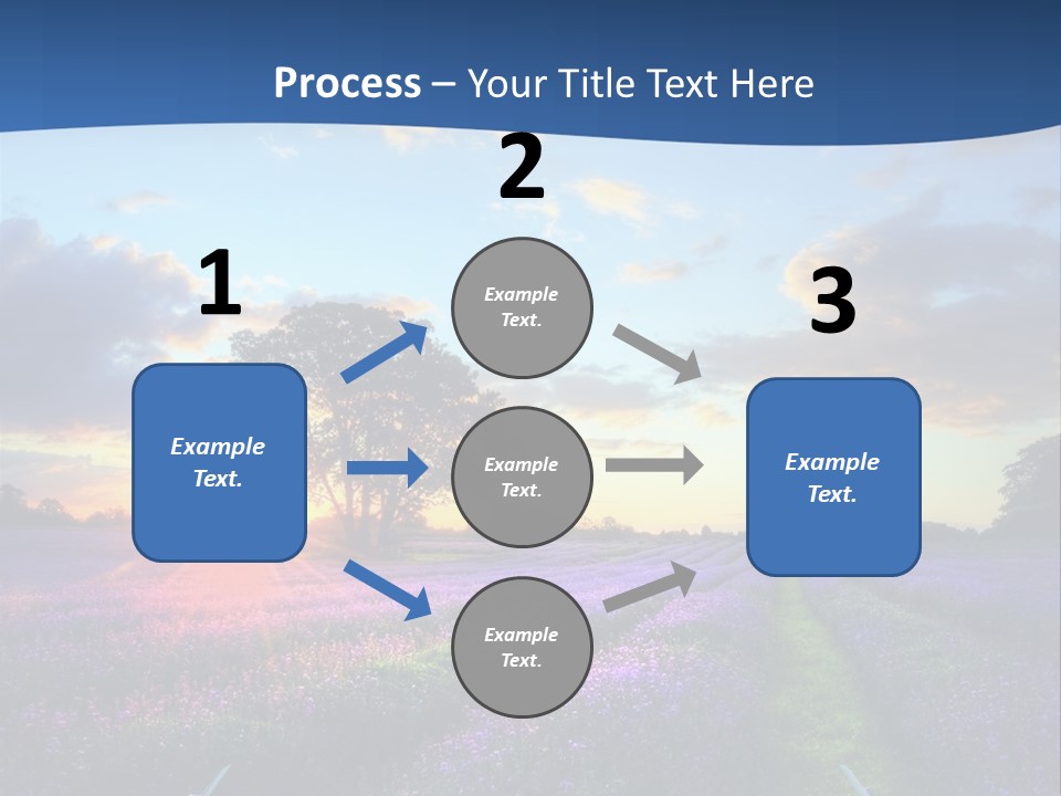 Fall Landscape Foliage PowerPoint Template