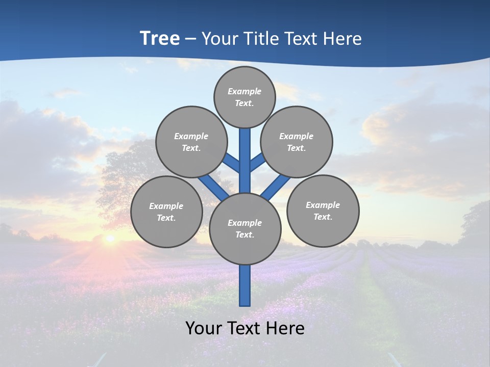 Fall Landscape Foliage PowerPoint Template