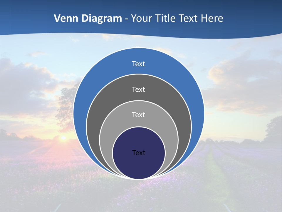 Fall Landscape Foliage PowerPoint Template