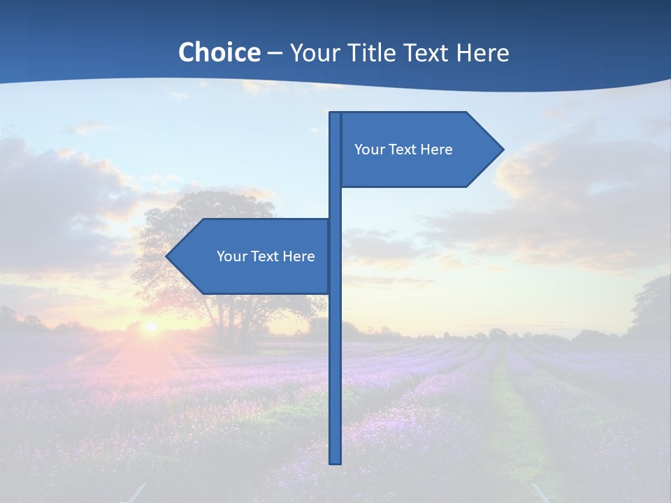 Fall Landscape Foliage PowerPoint Template