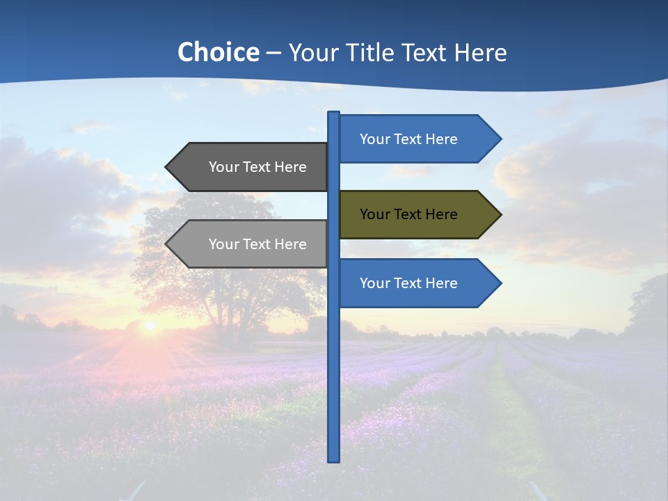 Fall Landscape Foliage PowerPoint Template