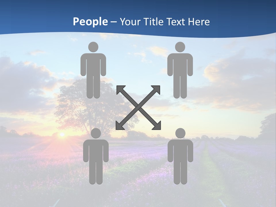 Fall Landscape Foliage PowerPoint Template