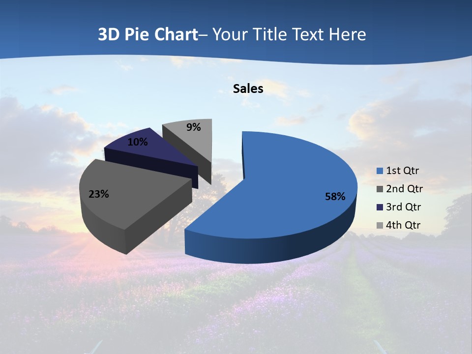 Fall Landscape Foliage PowerPoint Template