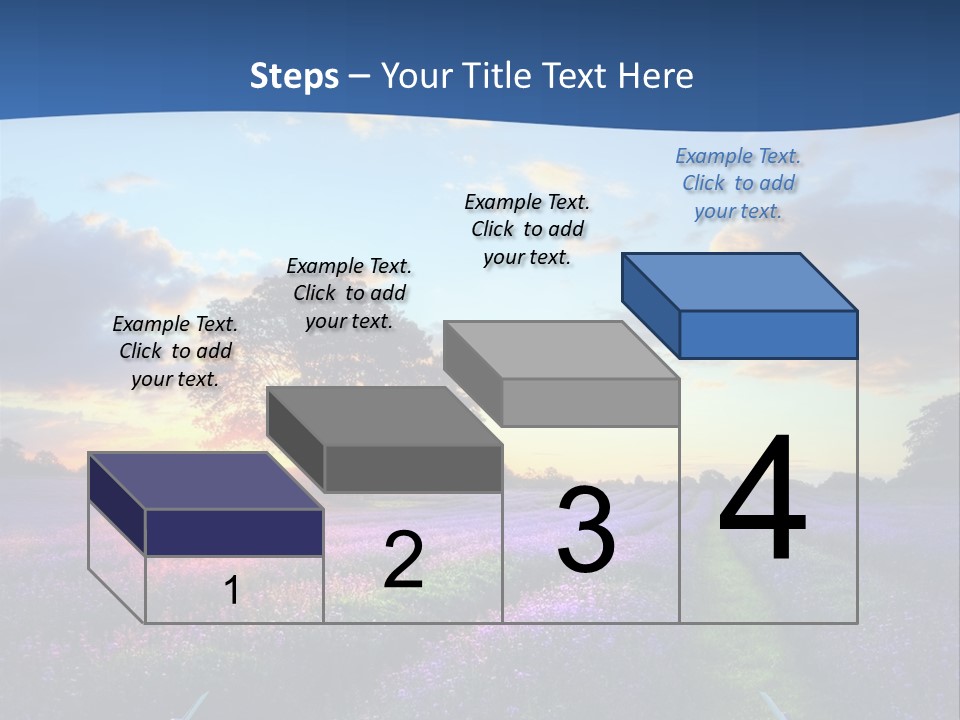 Fall Landscape Foliage PowerPoint Template