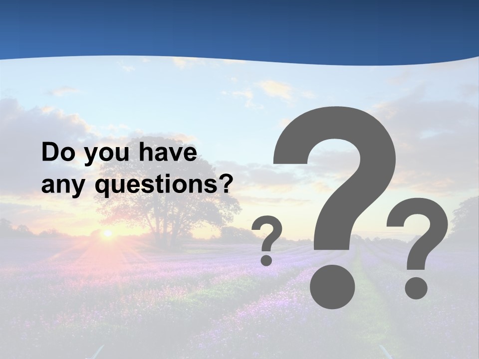 Fall Landscape Foliage PowerPoint Template