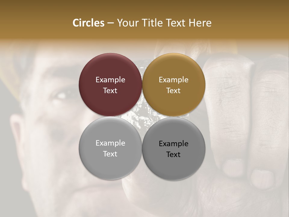 Extracted Dirt Protection PowerPoint Template