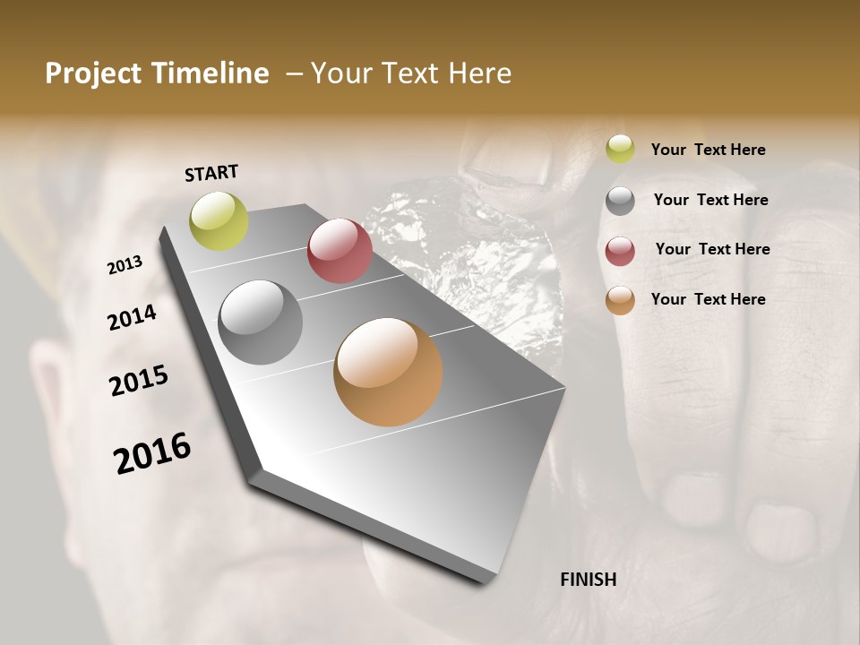 Extracted Dirt Protection PowerPoint Template