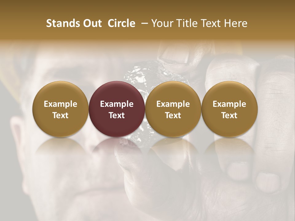 Extracted Dirt Protection PowerPoint Template