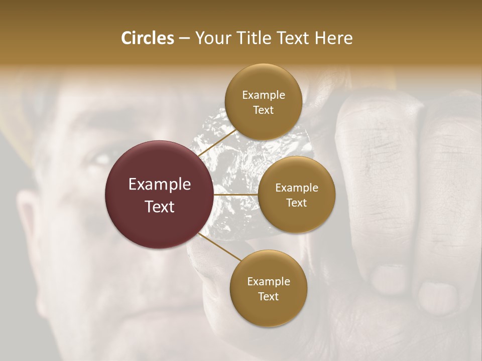 Extracted Dirt Protection PowerPoint Template
